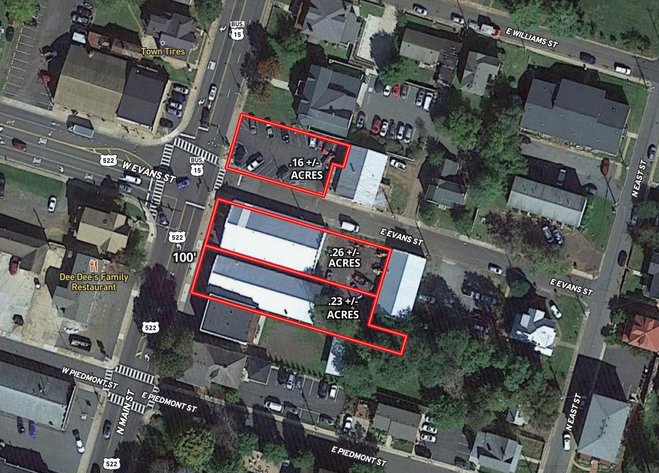 16 Space Asphalt Parking Lot on Corner Main Street Lot in Downtown Culpeper, VA--SELLING to the HIGHEST BIDDER!!