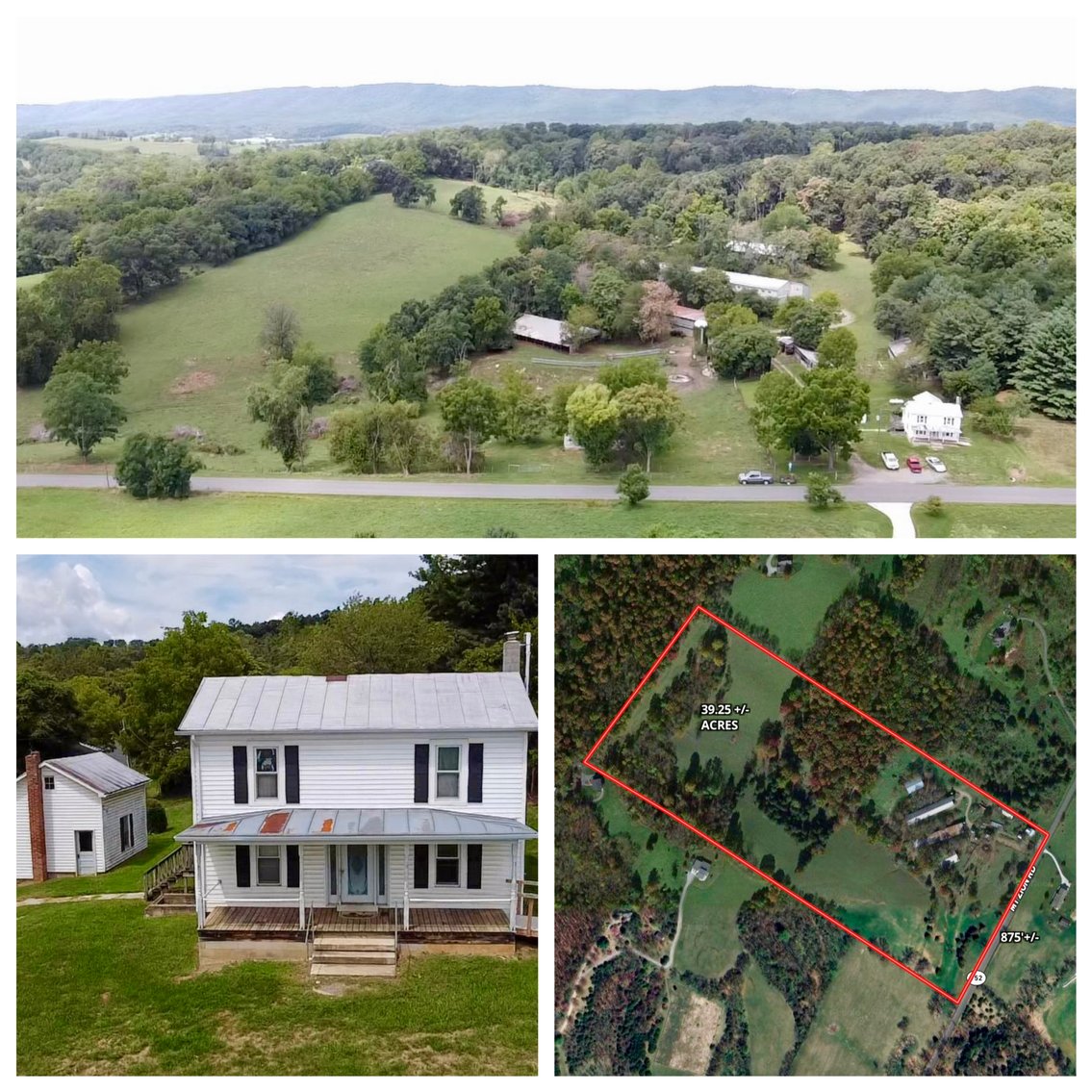 Image for 39.25 +/- Acres w/3 BR Farm House, 2 Poultry Houses, Loafing Shed & Litter Storage Shed--Rockingham County, VA