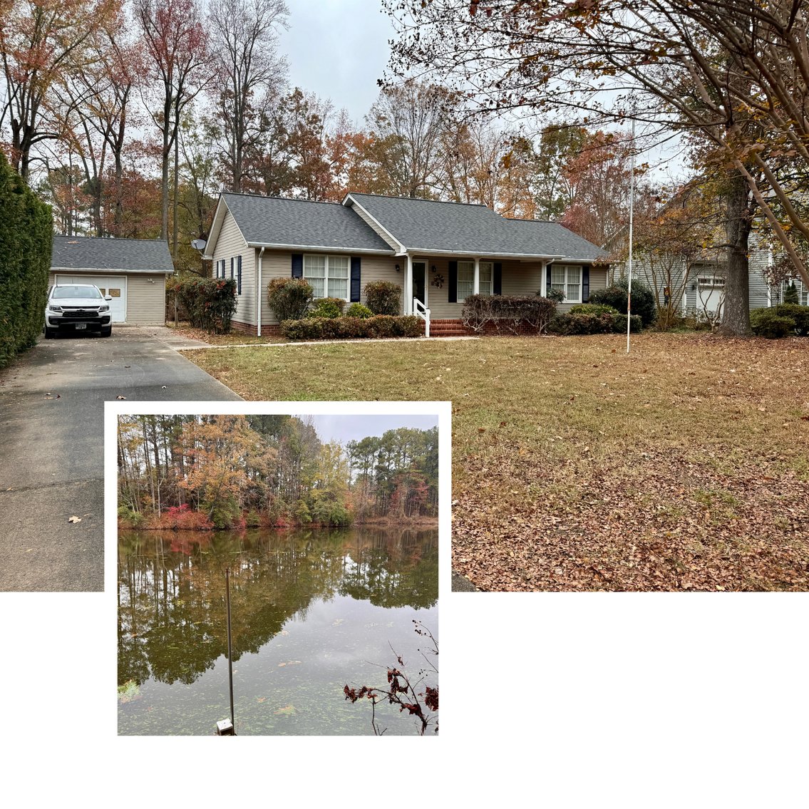 Image for 3 BR/2 BA Lake Front Home w/Detached Garage/Shop on .5 +/- Acre Lot in the Old Creek Neighborhood of Tappahannock, VA--ONLINE ONLY BIDDING!!