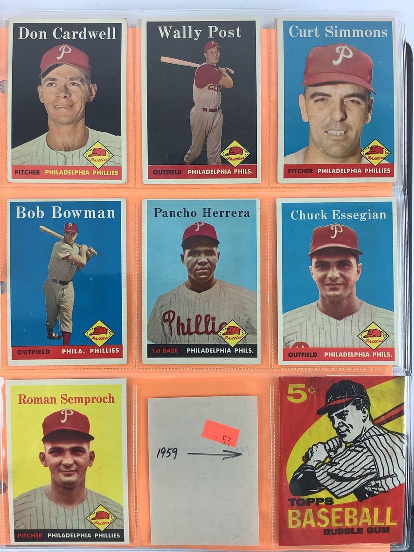 1959 cheapest Philadelphia Phillies MLB Collectables