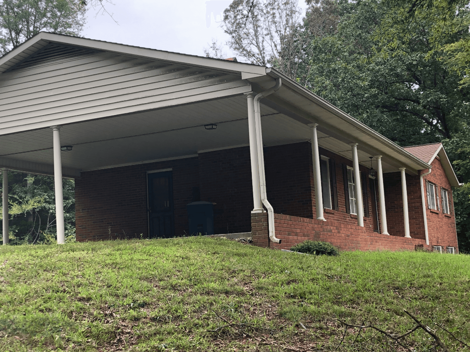 Davie County Brick Ranch with Acreage