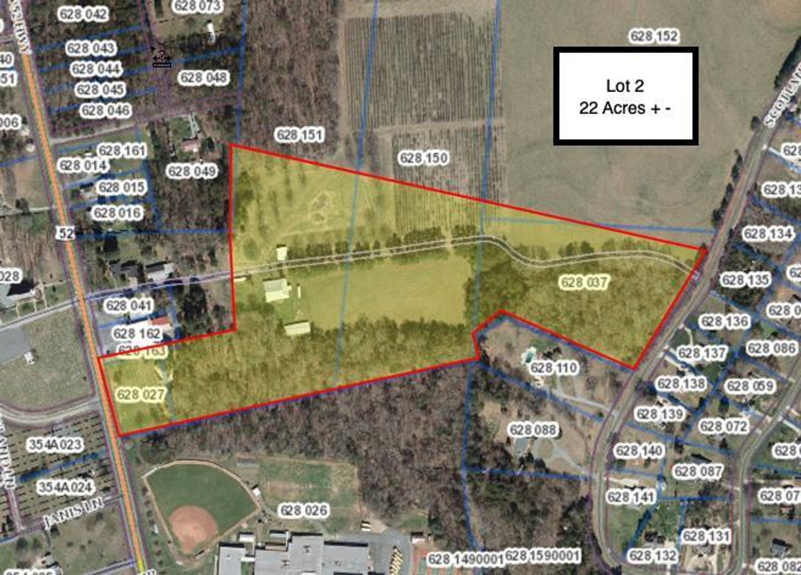 107 Acres -East Rowan County Acreage.