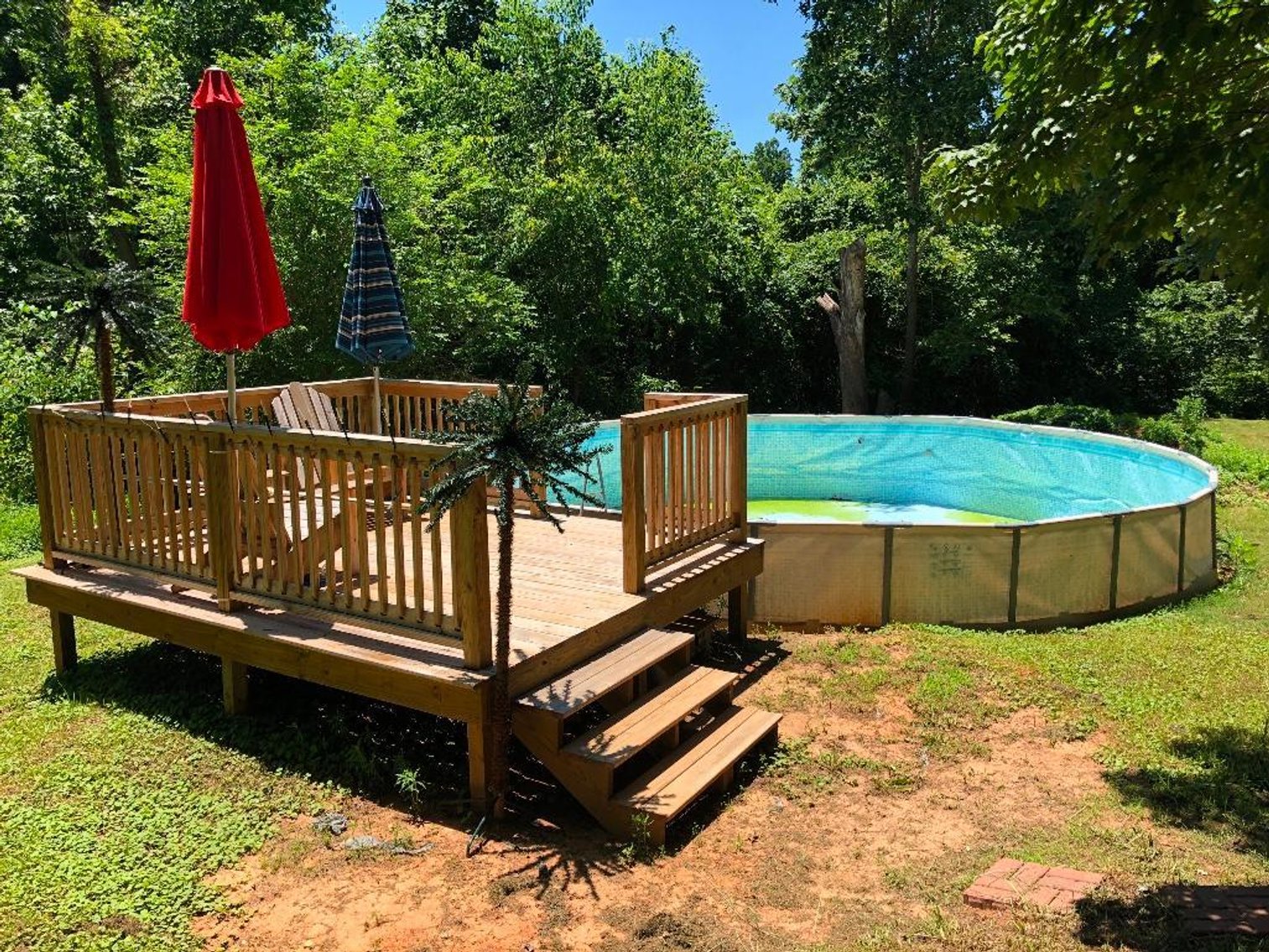 Mocksville Home with  Above Ground Pool