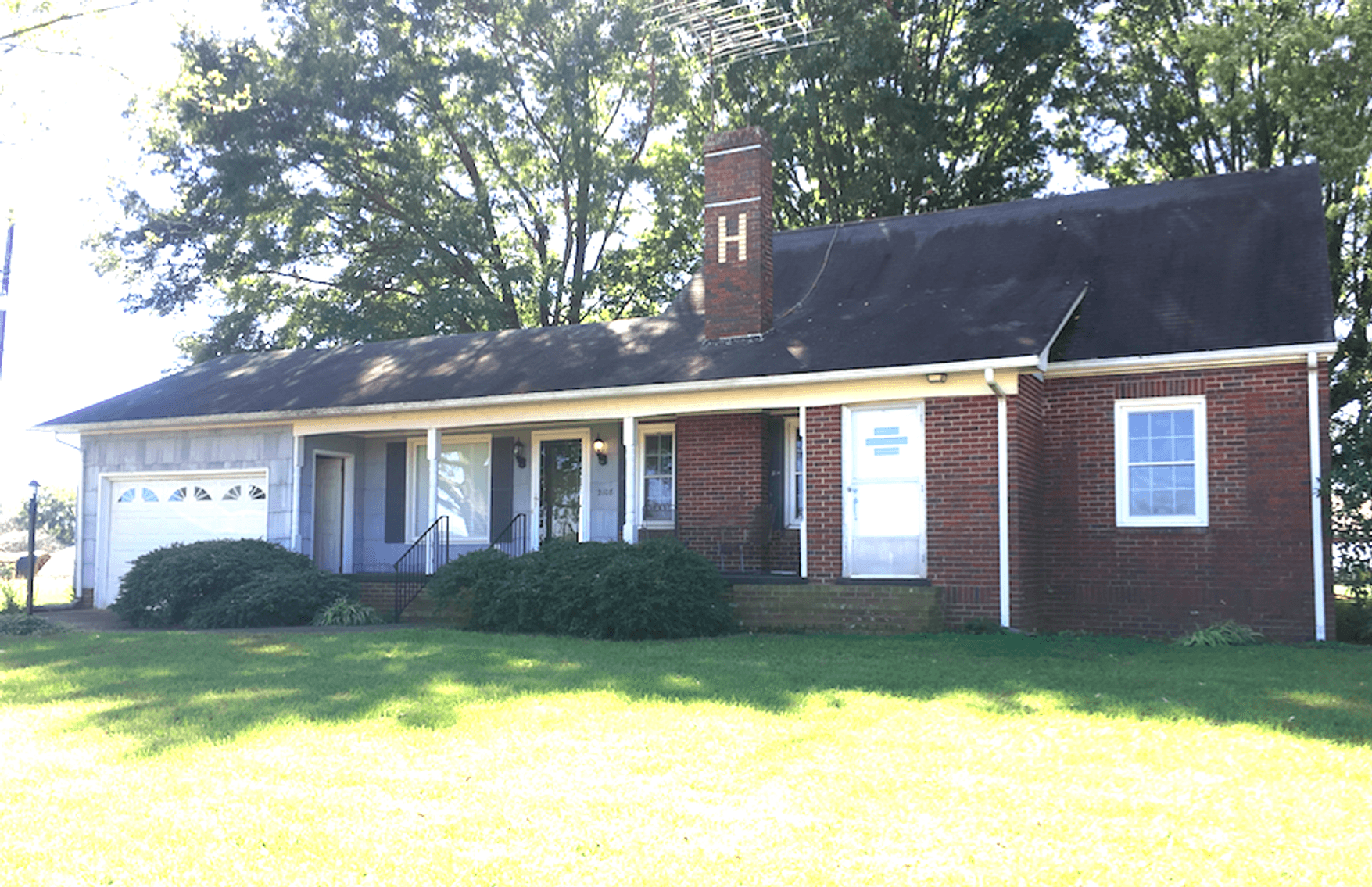 Great Rural Brick Ranch in Yadkin County