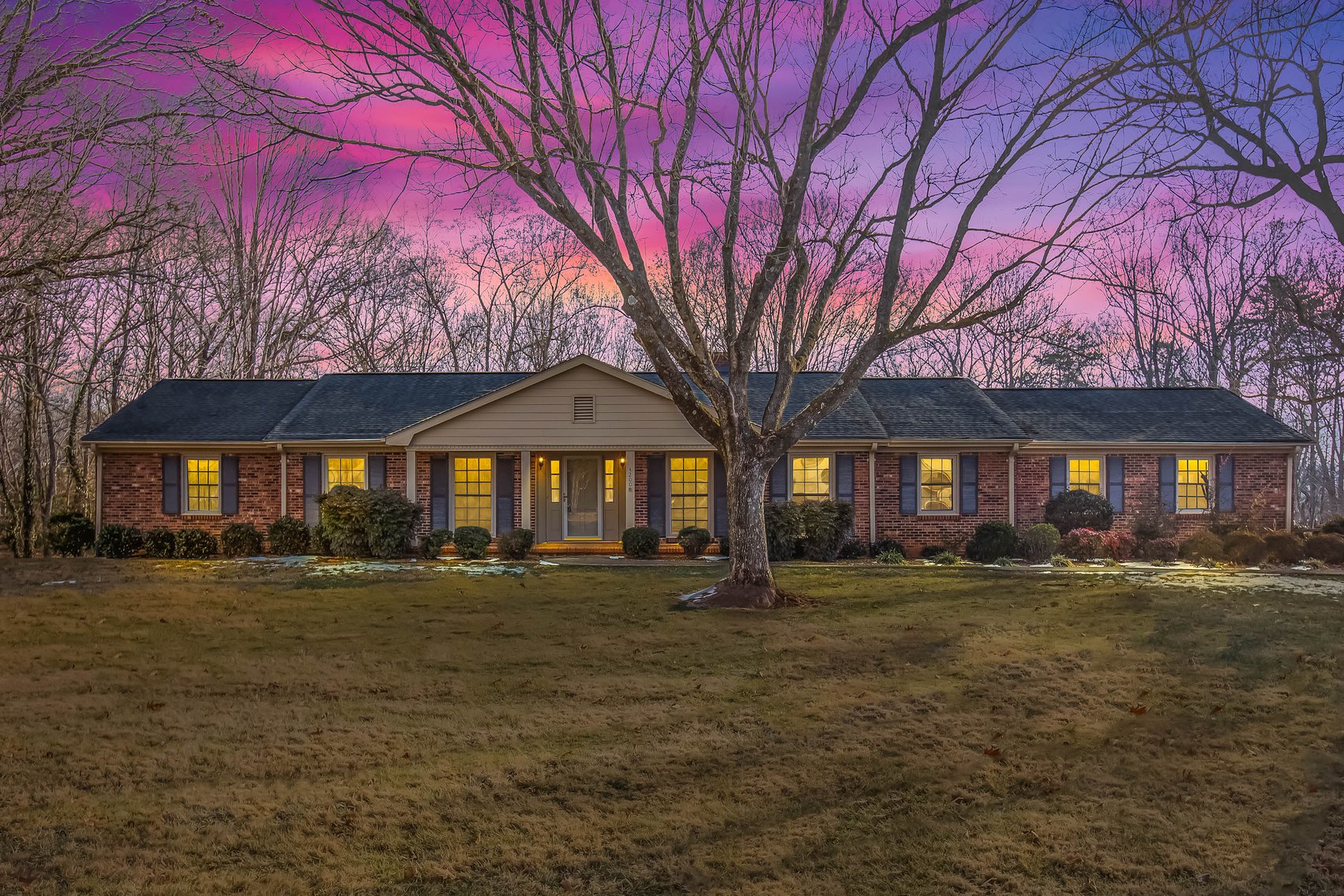 Forsyth County Brick Home on 2+ Acre Lot