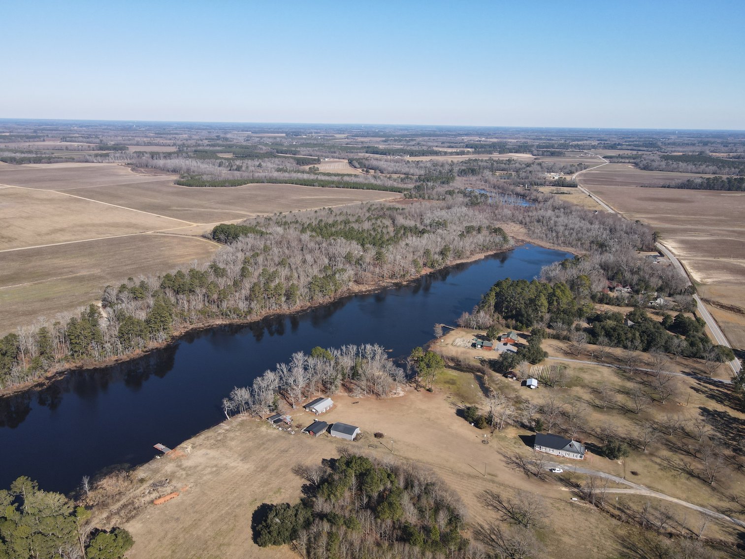 Bennettsville, SC Farmland and Large Pond