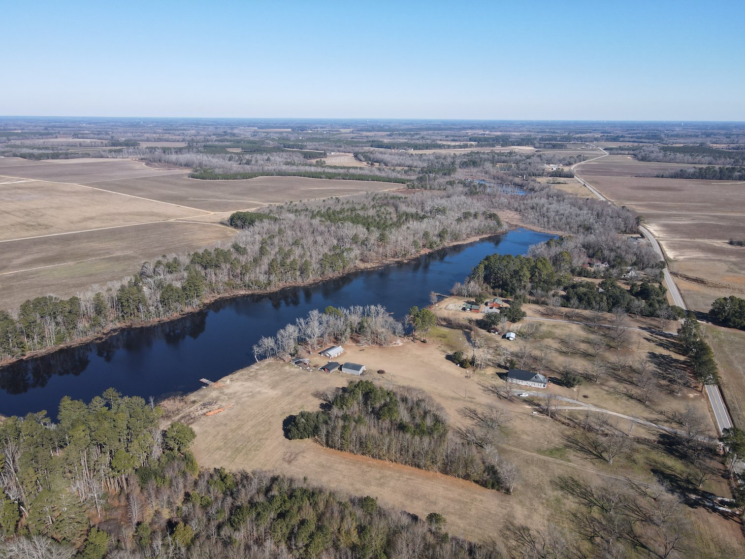 Bennettsville, SC Farmland and Large Pond