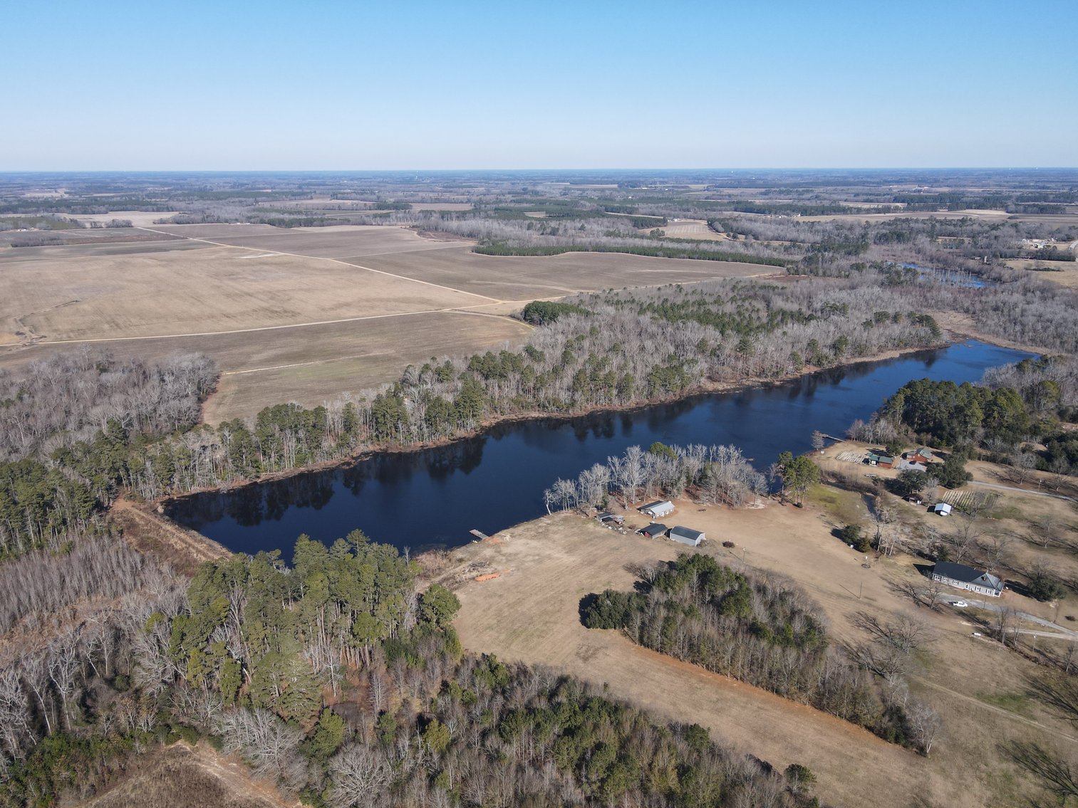 Bennettsville, SC Farmland and Large Pond