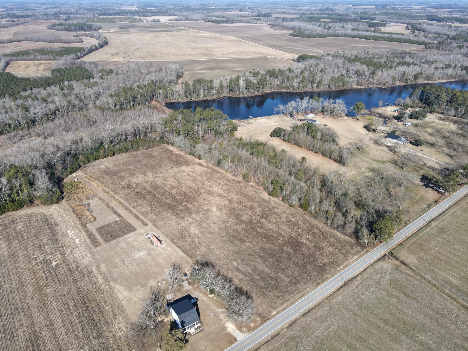 Bennettsville, SC Farmland and Large Pond