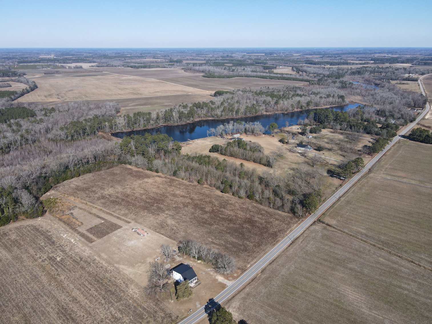 Bennettsville, SC Farmland and Large Pond