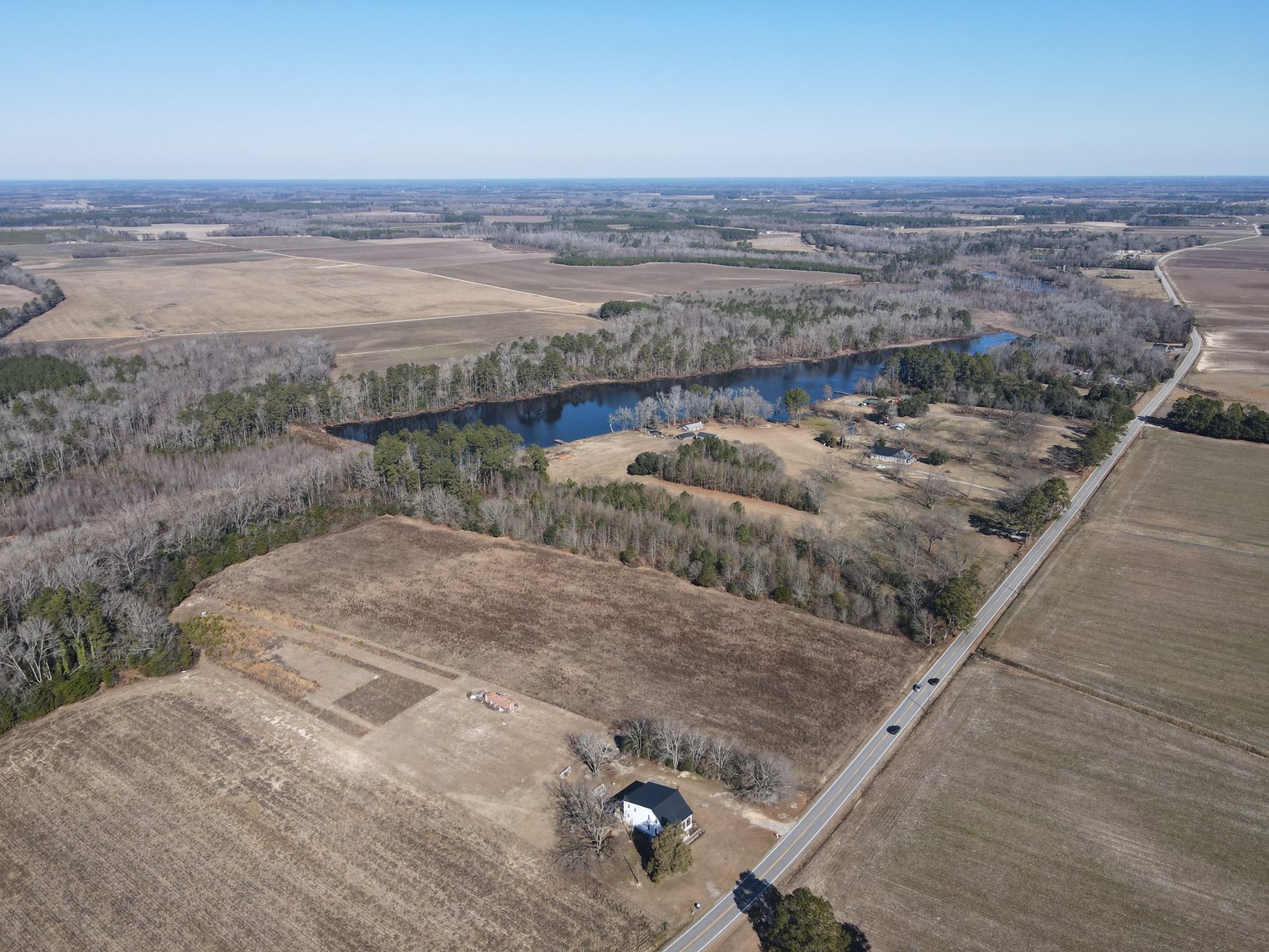 Bennettsville, SC Farmland and Large Pond