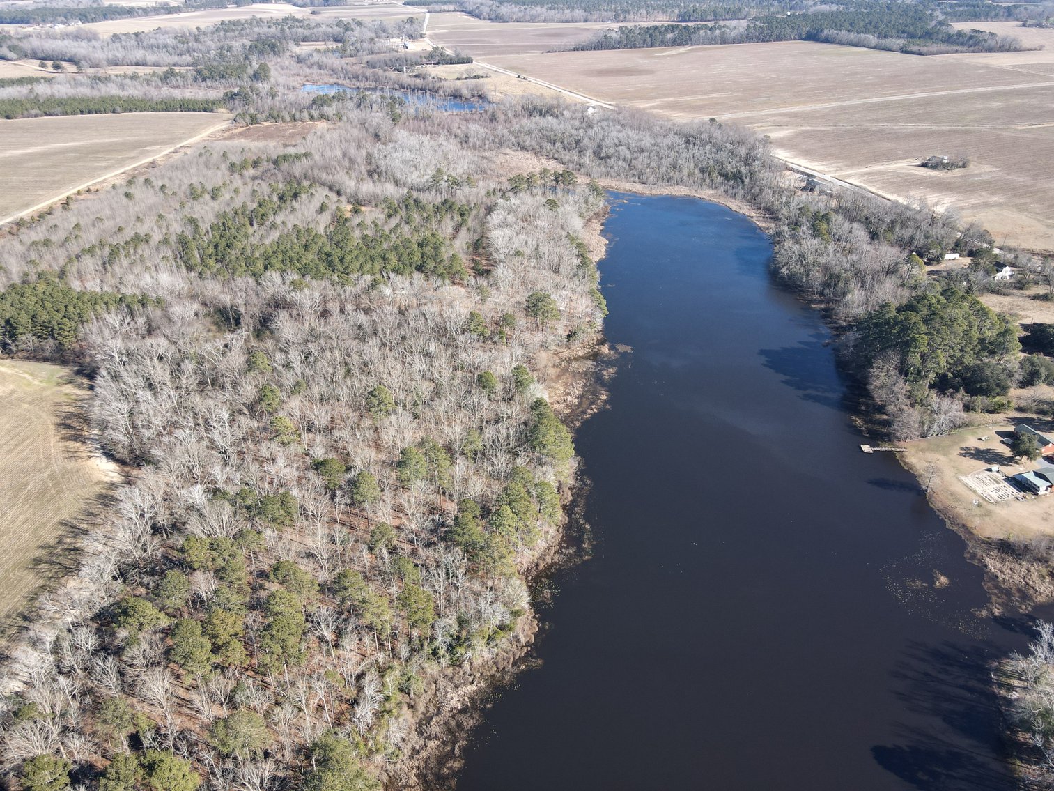 Bennettsville, SC Farmland and Large Pond