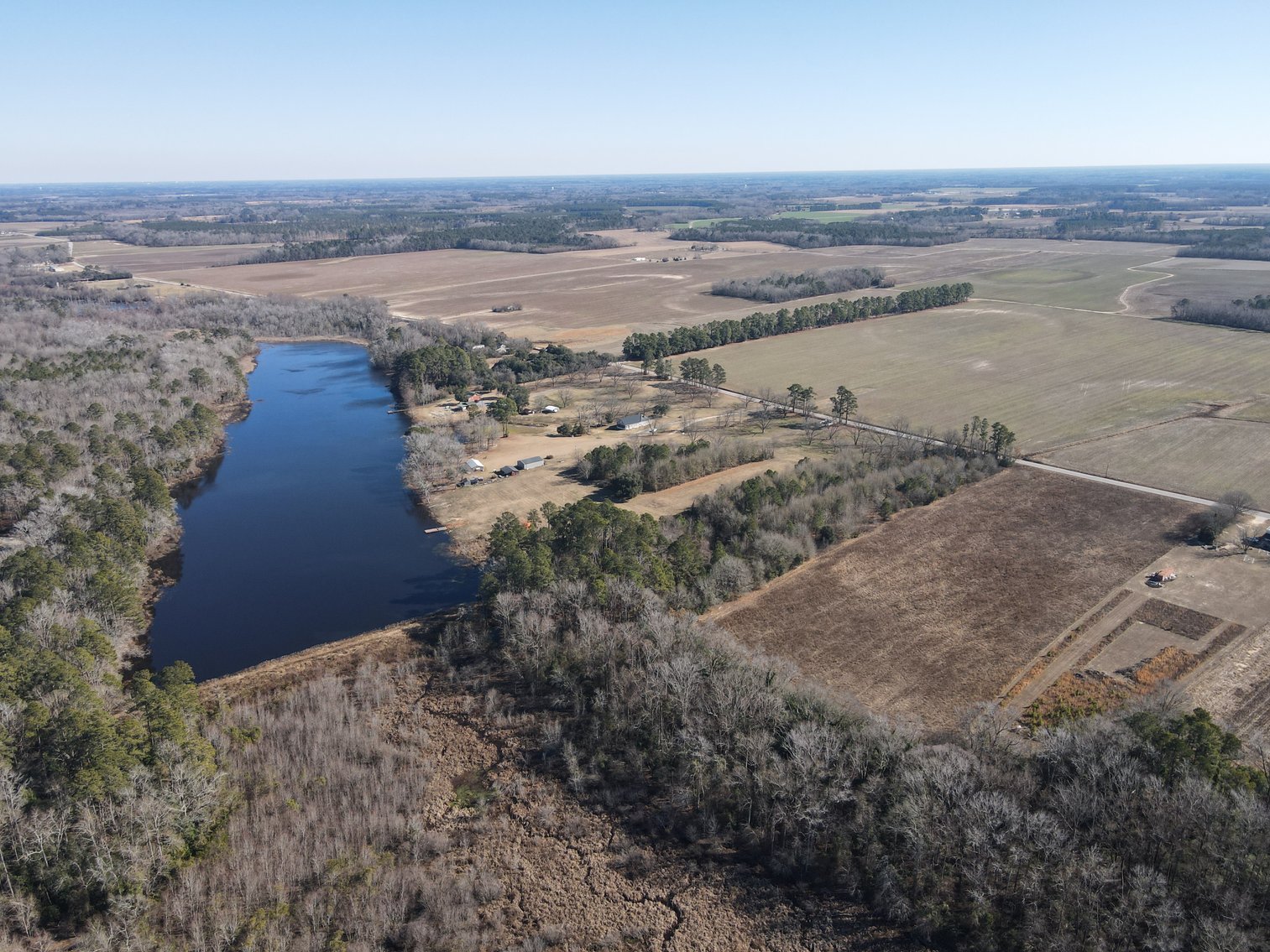 Bennettsville, SC Farmland and Large Pond