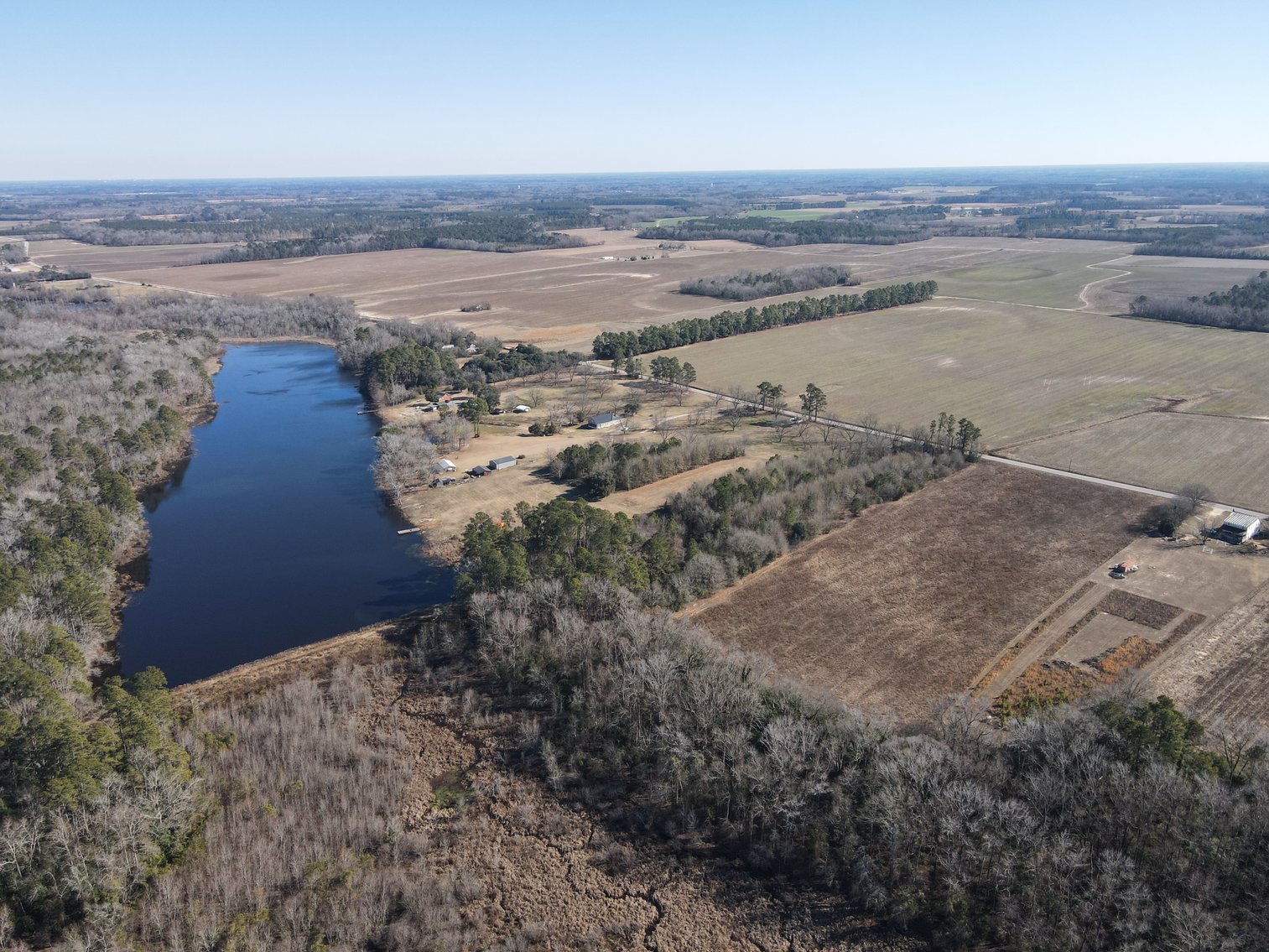 Bennettsville, SC Farmland and Large Pond