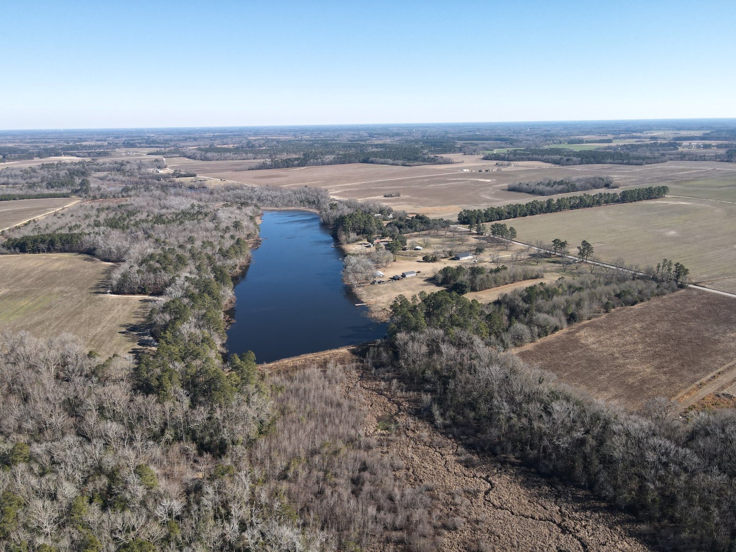 Bennettsville, SC Farmland and Large Pond