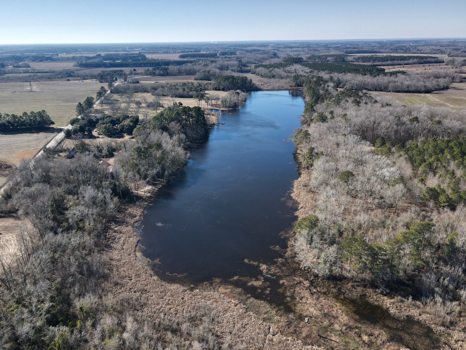 Bennettsville, SC Farmland and Large Pond