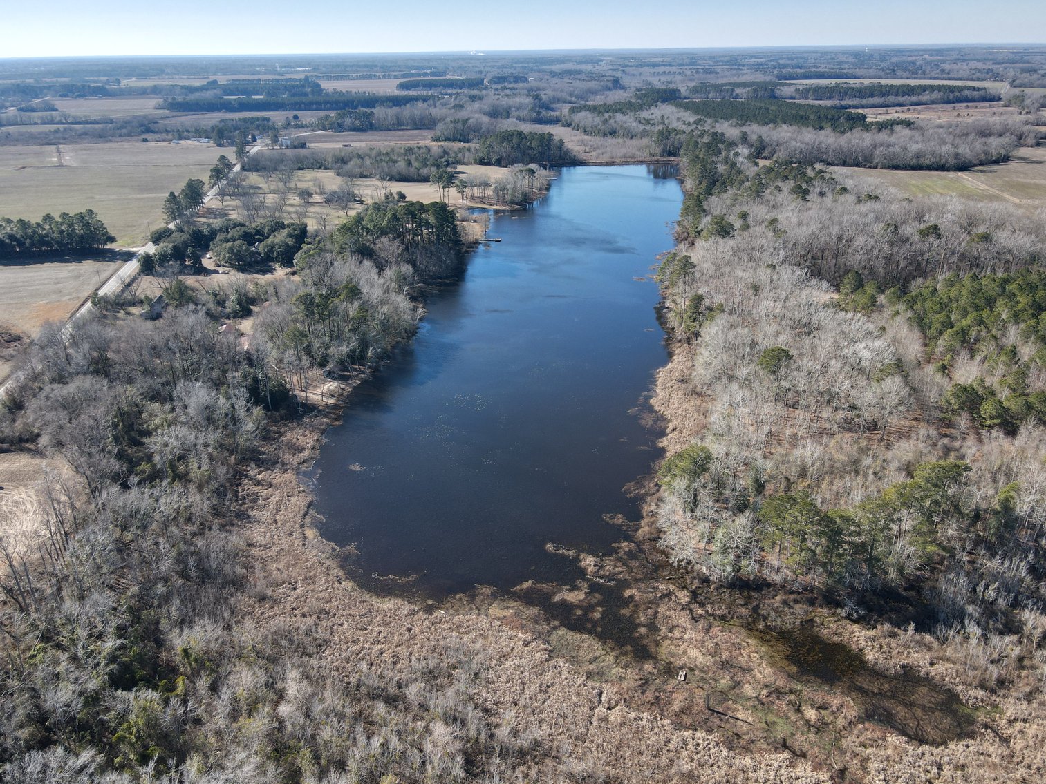 Bennettsville, SC Farmland and Large Pond