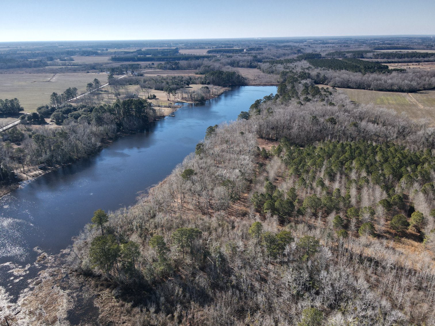 Bennettsville, SC Farmland and Large Pond