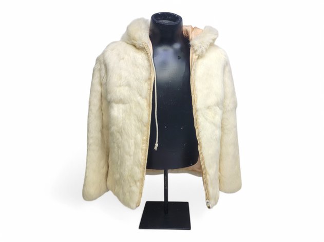 White Rabbit Fur Jacket