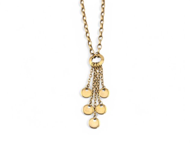 14k Yellow Gold Necklace w/ Pendant