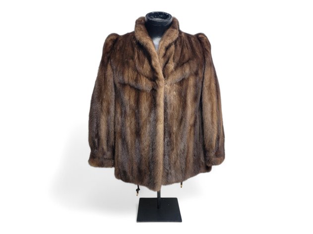 Beaver & Mink Fur Coat - David Green Master Furrier