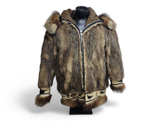 Badger, Wolf & Wolverine Fur Jacket