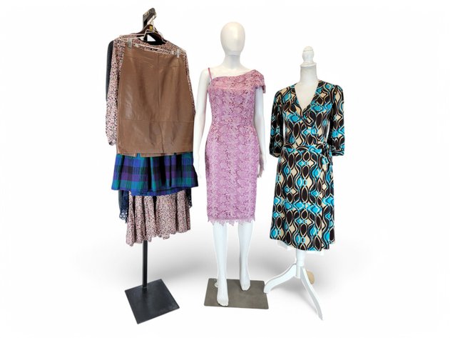 Plaid, Wool, Pleather, Lace Skirts & Dresses - Old Navy, Banana Republic & Others