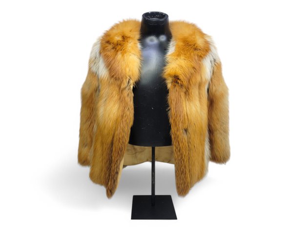 Red Fox Fur Coat - David Green Master Furrier