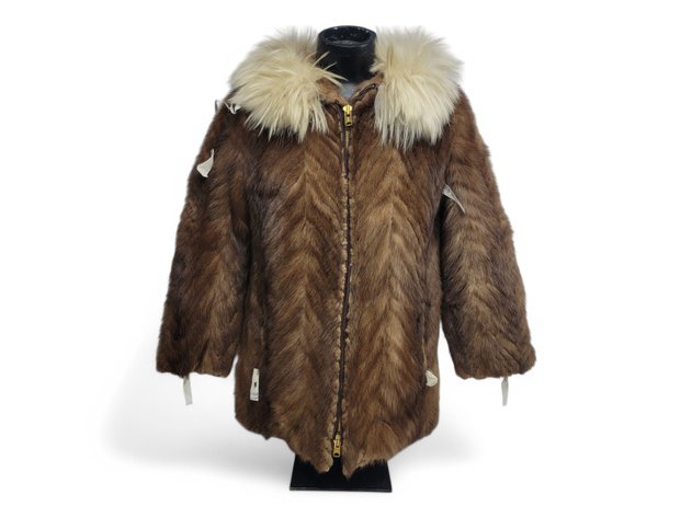 Mink & Wolf Fur Coat - David Green Master Furrier