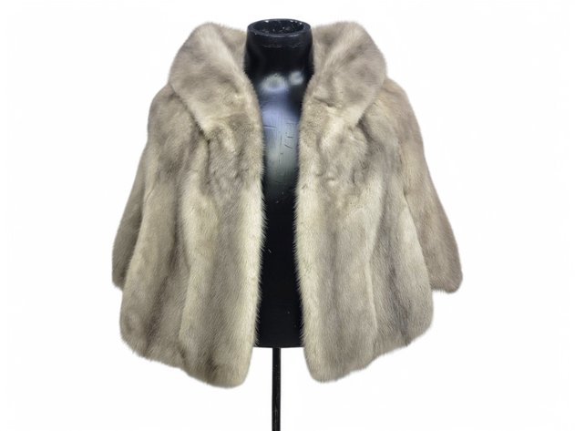 Mink Fur Cape - Sears Fur Fashion