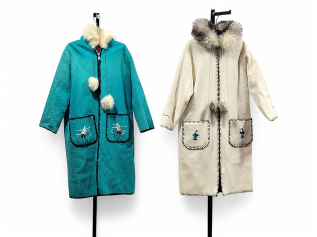 Hand-Sewn Parkas w/ Fox Fur Details