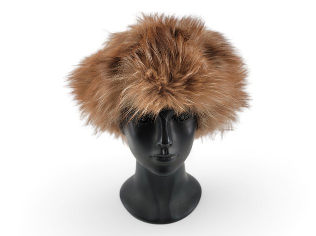 Fur Trapper Hat w/ Ties