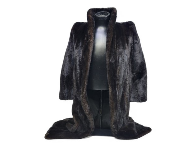 Long Mink Fur Coat - Michael Valente/BlackGama