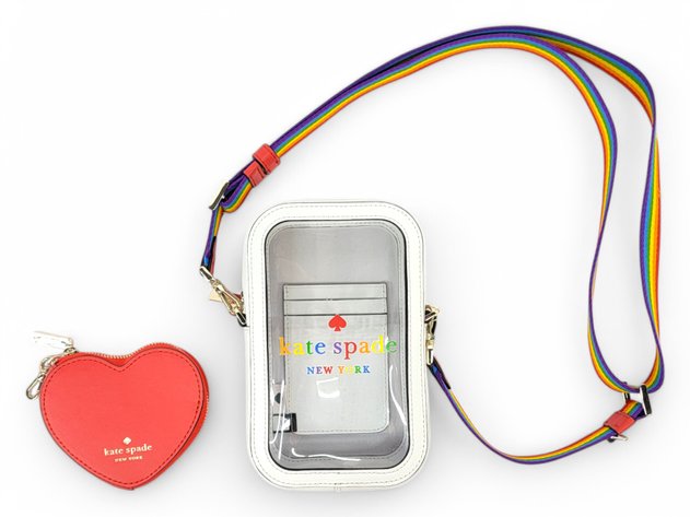 Kate Spade Rainbow Phone Bag & Coin Purse