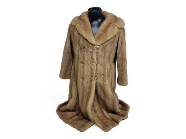 Long Mink Fur Coat - David's Famous Furs/Autumn Haze