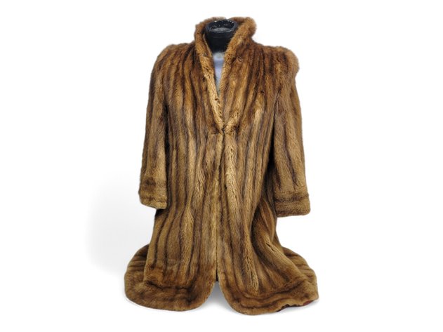 Long Beaver Fur Coat - Arnold Constable