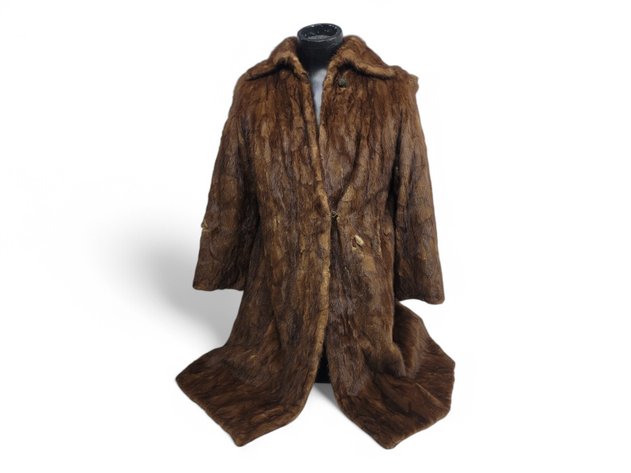 Long Mink Fur Coat