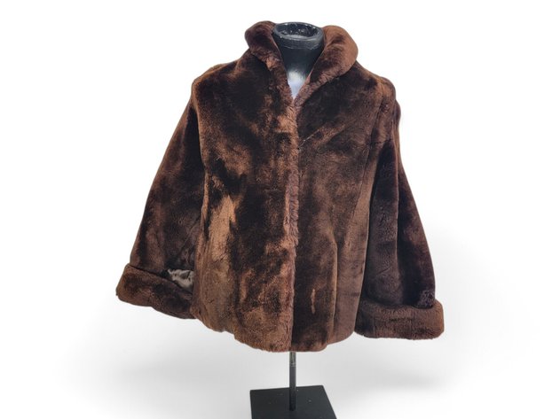 Law Furs Faux Fur Jacket