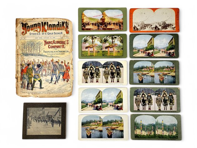 Gold Rush Ephemera & Stereoscope Cards