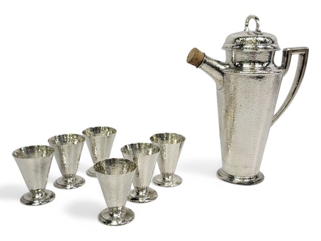 Sterling Silver Reed & Barton Cocktail Shaker Set