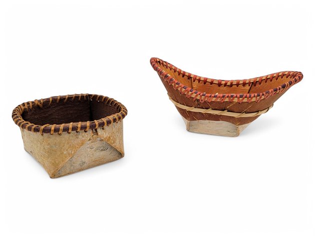 Athabascan Birch Bark Baskets - Ellen Savage