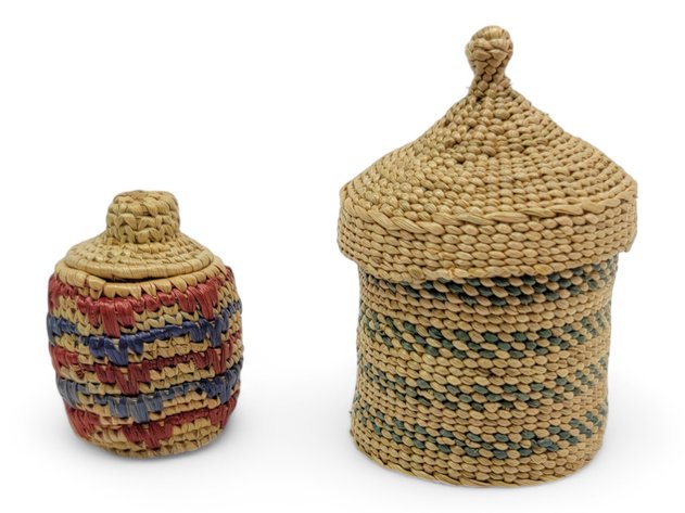 Miniature Yup'ik & Aleut Basketry