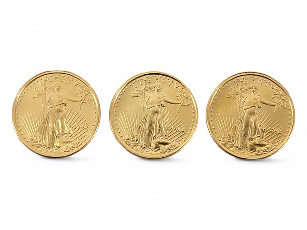 1998 $5 St. Gaudens Gold Eagle Coins