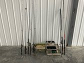 Tackle Box And Rod And Reels 