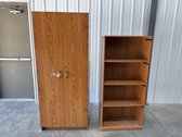 Wardrobe And Bookshelf 