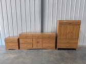 3 Piece Particle Board Dresser Set 