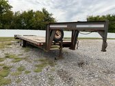 1992 20â x 8â Titan Bruna Gooseneck Flatbed Trailer