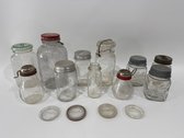 Miscellaneous Glass Jars