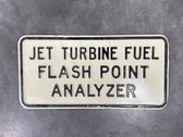 Jet Turbine Sign 