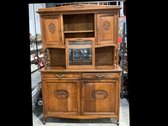 Antique Oak Buffet/Hutch 